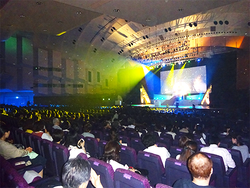 コンベンション会場の様子